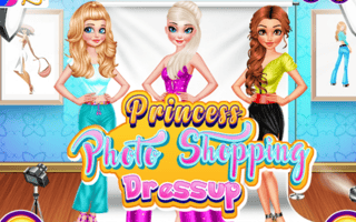 Princess Photo Shopping Dressup game cover