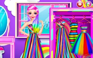 Princess Rainbow Look game cover