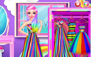 Princess Rainbow Look game cover