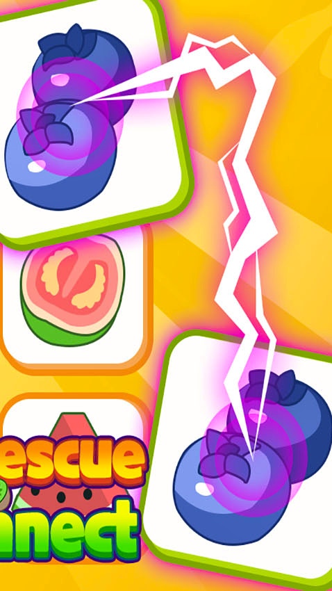 Princess Rescue Fruit Connect