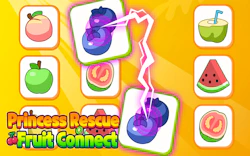 Princess Rescue Fruit Connect