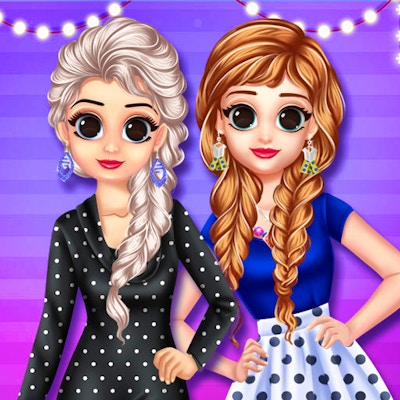Princess Stripes Vs Dots By Gamepix
