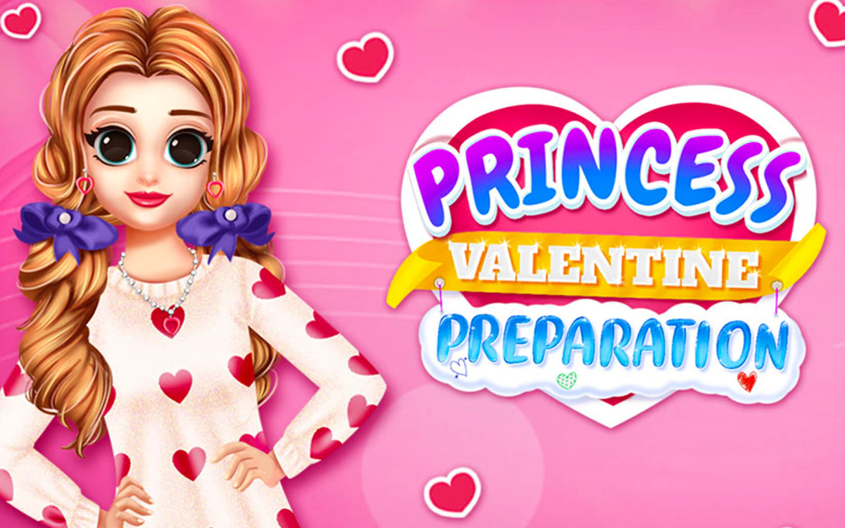 Play Princess Valentine Preparation — free online Kids game