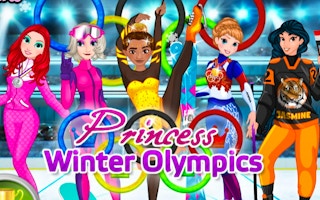 Princess Winter Olympics game cover