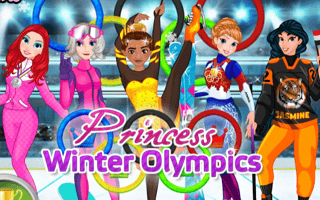 Princess Winter Olympics game cover