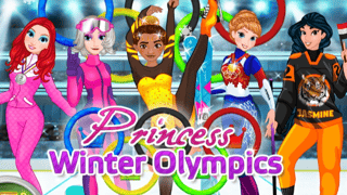 Princess Winter Olympics game cover