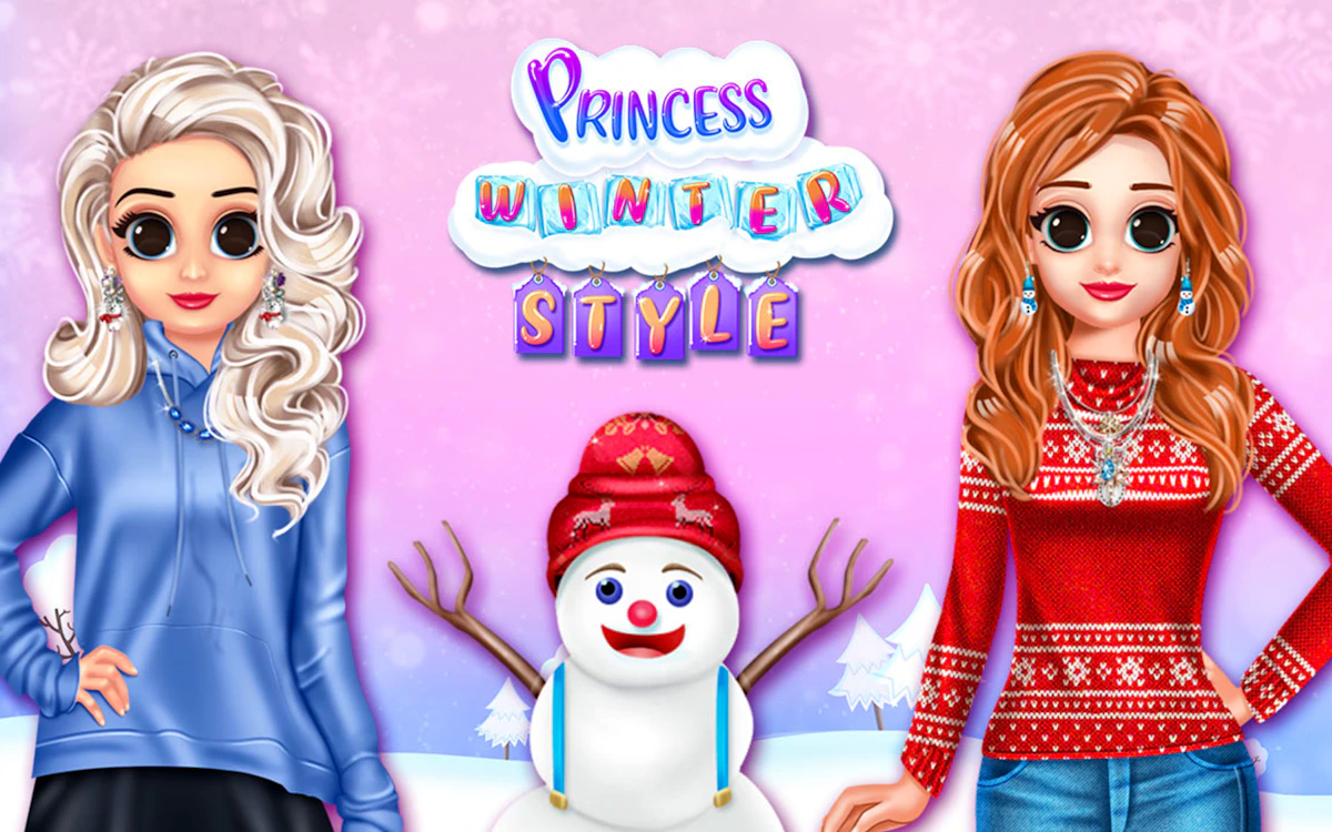 Play Princess Winter Style — free online Kids game