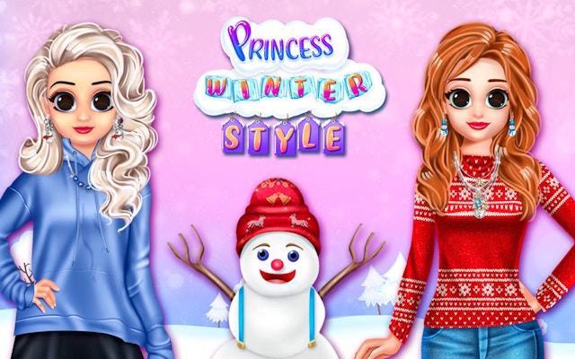 Princess Winter Style game