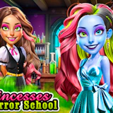 Princesses at Horror School
