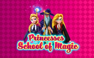 Princesses At School Of Magic game cover