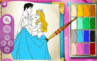 Princesses Coloring Book game cover