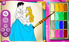 Princesses Coloring Book