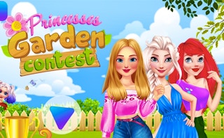 Princesses Garden Contest game cover