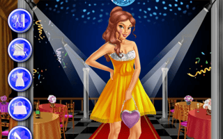 Princesses Prom Night Game game cover