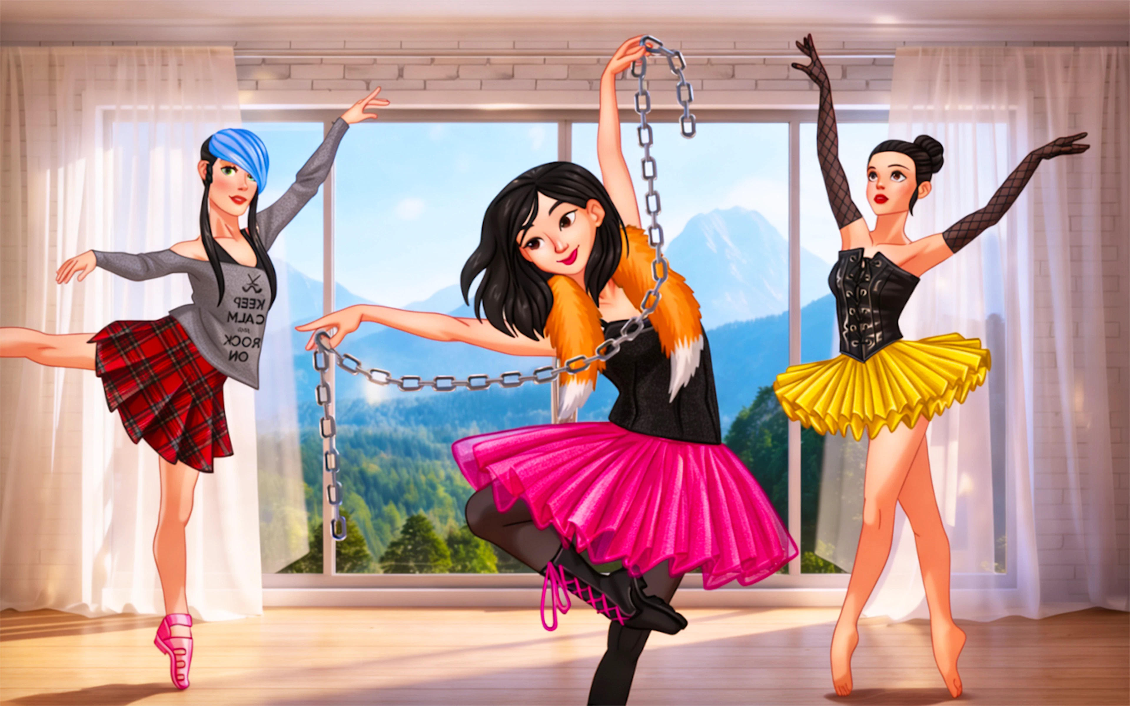 Princesses Rock Ballerinas