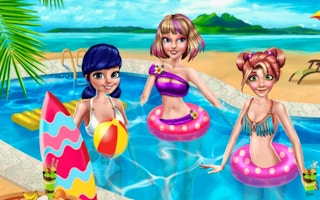 Princesses Summer Vacation game cover