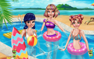 Princesses Summer Vacation game cover