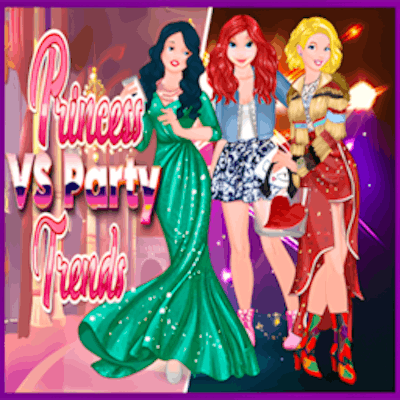 Princess vs Party Trends By Gamepix