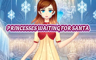 Princesses Waiting For Santa game cover