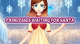 Princesses Waiting For Santa