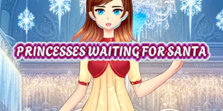Princesses Waiting For Santa thumbnail