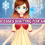 Princesses Waiting For Santa