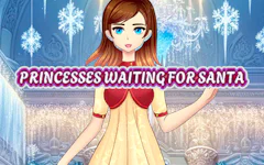 Princesses Waiting For Santa