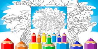 Printable Coloring Pages For Adults Flowers thumbnail