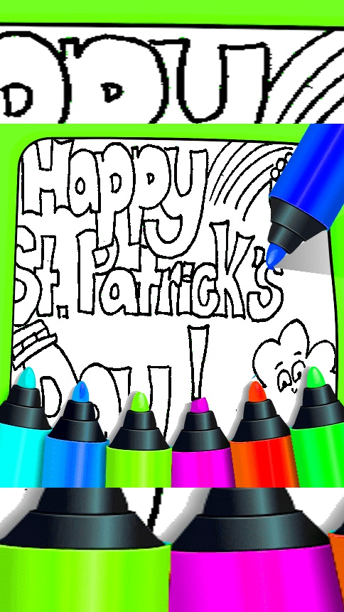 Printable St Patricks Day Coloring Pages