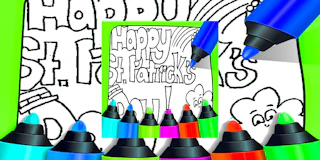 Printable St Patricks Day Coloring Pages thumbnail