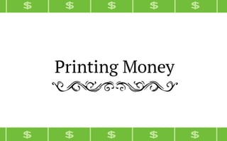 Printing Money game cover