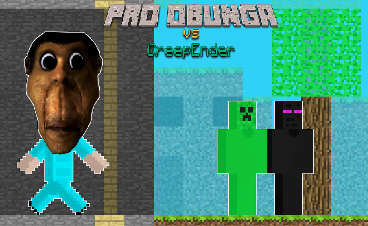 Play Pro Obunga vs CreepEnder — free online Monster game