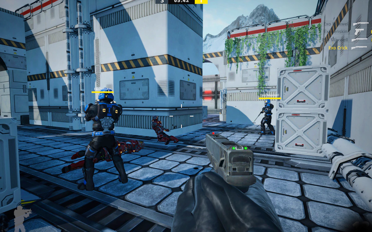 Play Project Exo Assault Future Combats — free online First Person Shooter game