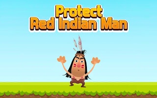 Protect Red Indian Man