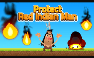 Protect Red Indian Man