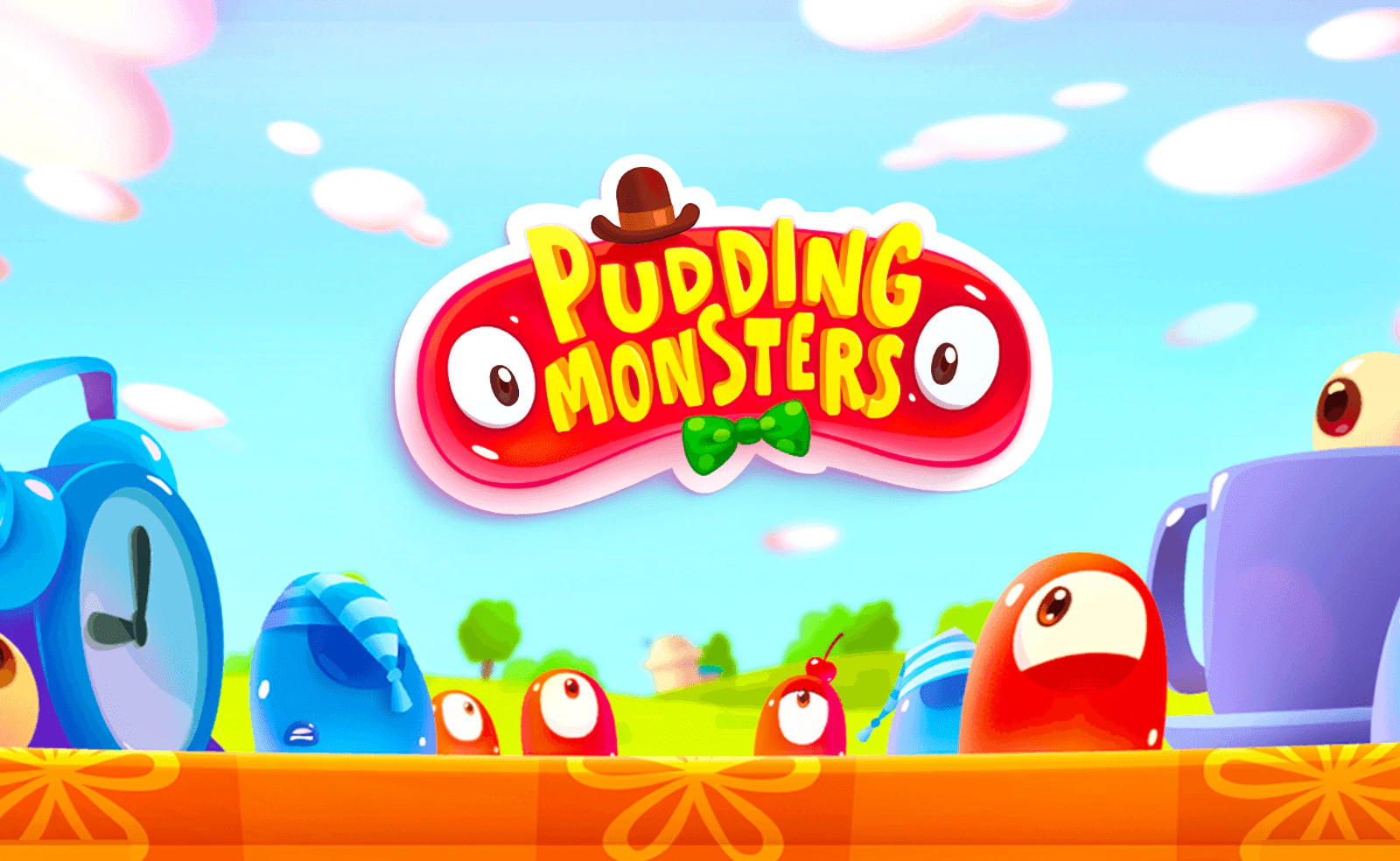 Pudding Monsters — free online action game on Glaze Games