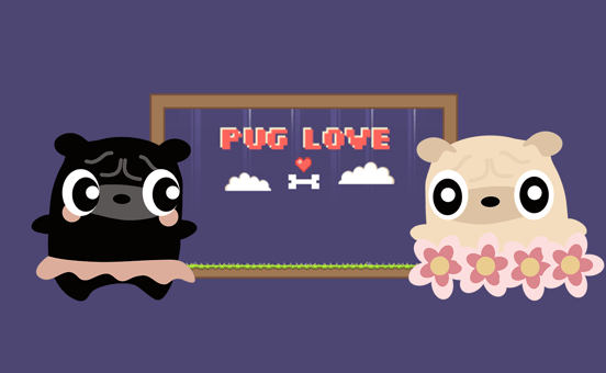 Jogo Pug Love no Jogos 360