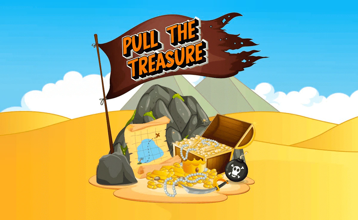 Play Pull the Treasure — free online Kids game