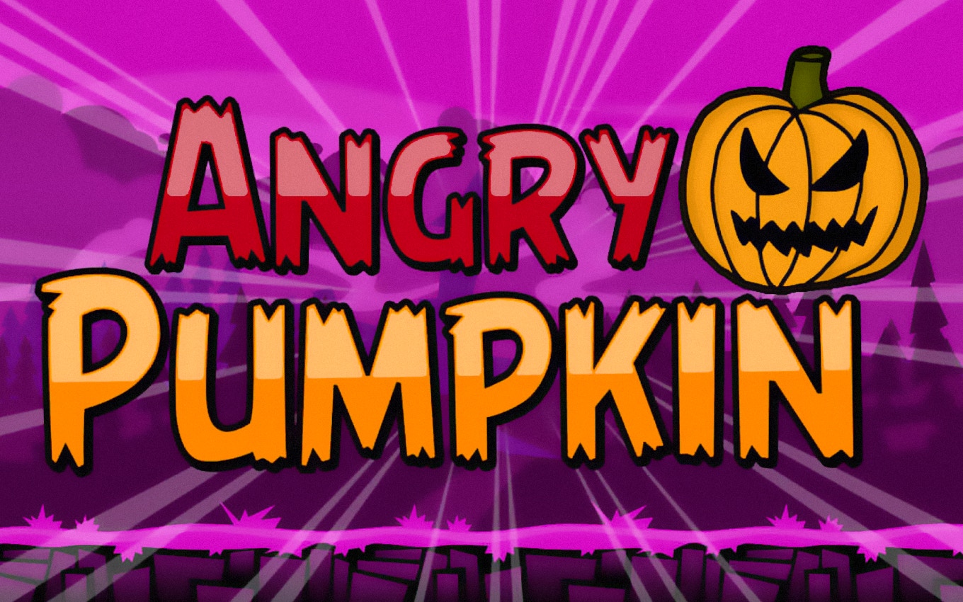 Angry Pumpkin Basketball