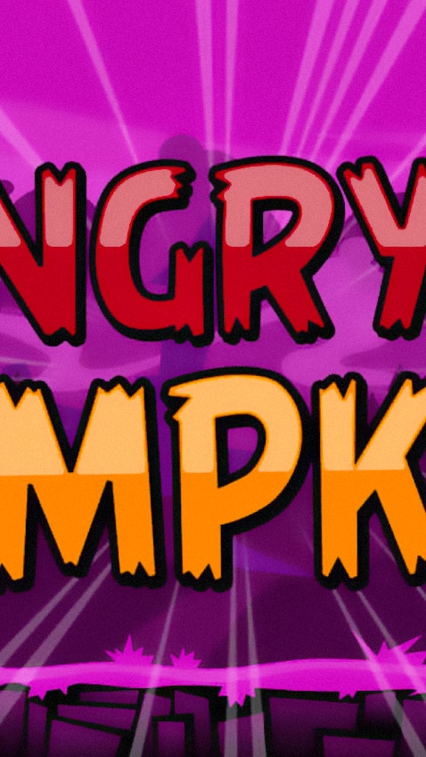 Angry Pumpkin Basketball