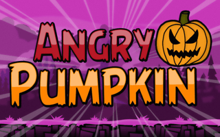 Angry Pumpkin Basketball game cover