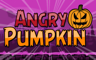 Angry Pumpkin Basketball game cover