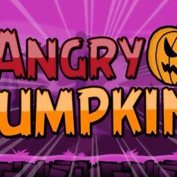 Angry Pumpkin Basketball Online sports Games on taptohit.com