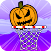 Angry Pumpkin Basketball banner