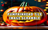 Pumpkinhead Tile Image Scramble – Puzzel ng Kalabasa na Paghahalo ng Tile