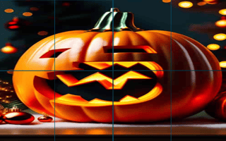 Pumpkinhead Tile Image Scramble game cover