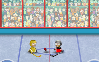 Puppet Hockey Battle game cover