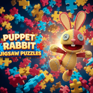 Puppet Rabbit Jigsaw Puzzles Thumbnail