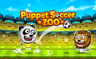 Puppet Soccer Zoo game cover