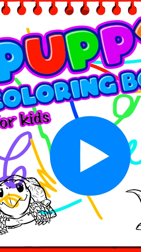 Puppy Coloring Book
